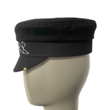 Pierced Cotton Baker Boy Cap