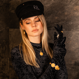 Piercing Wolle Baker Boy Cap