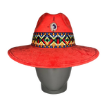 Fedora de Ante Rojo