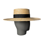 Saint Tropez Wheat Straw Canotier Hat