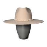 Sally Beige Fedora Felt Hat