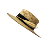 Sombrero Canotier de Paja