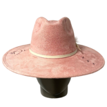 Fedora-Hut aus Wildleder