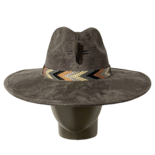 Fedora-Hut aus Wildleder