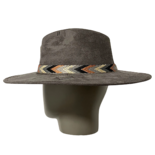 Fedora-Hut aus Wildleder