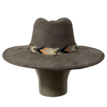 Fedora-Hut aus Wildleder