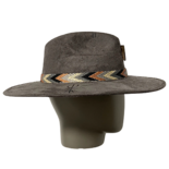 Fedora-Hut aus Wildleder