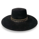 Замшевий капелюх федора