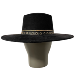 Замшевий капелюх федора