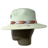 Fedora-Hut aus Wildleder