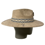 Sombrero Fedora de ante