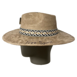 Sombrero Fedora de ante