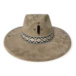 Sombrero Fedora de ante