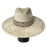 Sombrero Fedora de ante