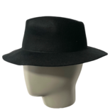 Sombrero Fedora de Viaje Negro