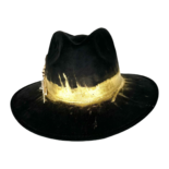 Tuluminati suede hat