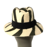 Zebra Fedora Hat
