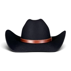 Felt Black Cowboy Hat