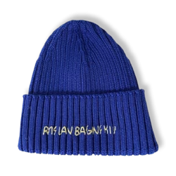 Hand-embroidered Beanie