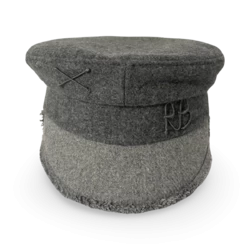 Monogram-embellished Baker Boy Cap