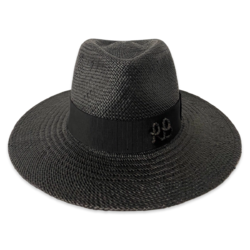 Sombrero Fedora con Adornos de Monograma