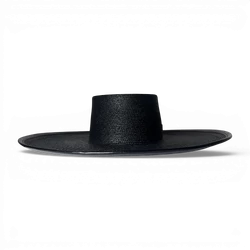 Naiara Fine Raffia Braid Canotier Hat