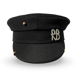 Gorra Baker Boy perforada