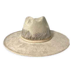 Suede Fedora Hat