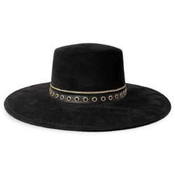 Suede Fedora Hat