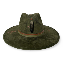 Sombrero Fedora de ante