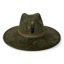 Suede Fedora Hat