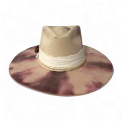 Chapeau en laine fine Tie-Dye
