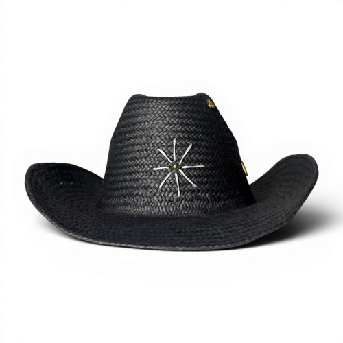 Daisy Black Crushable Cowboy Hat