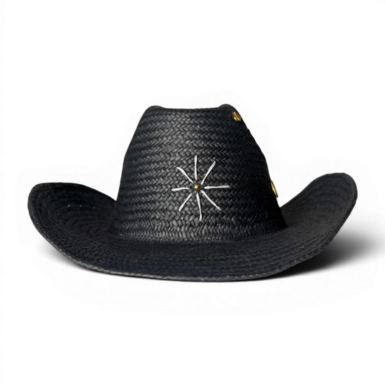 Daisy Black Crushable Cowboy Hat