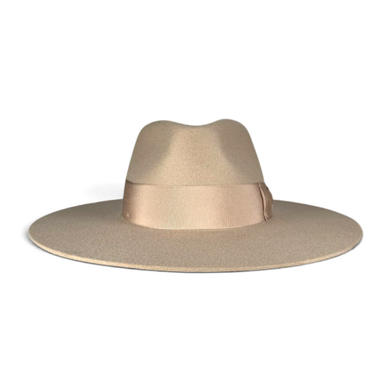 Felt Beige Fedora Hat Felt Beige Fedora Hat