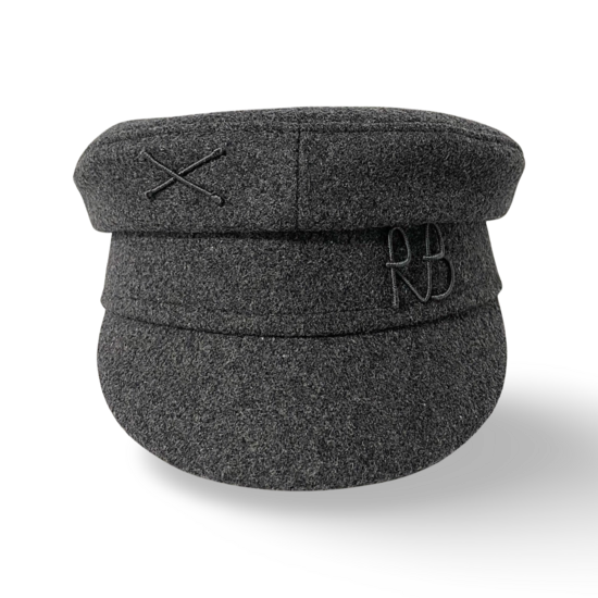 字母图案装饰贝克帽