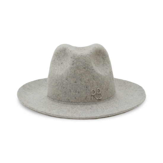 Wool felt fedora hat