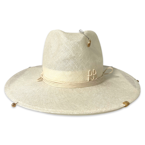 Chain Strap Fedora Hat