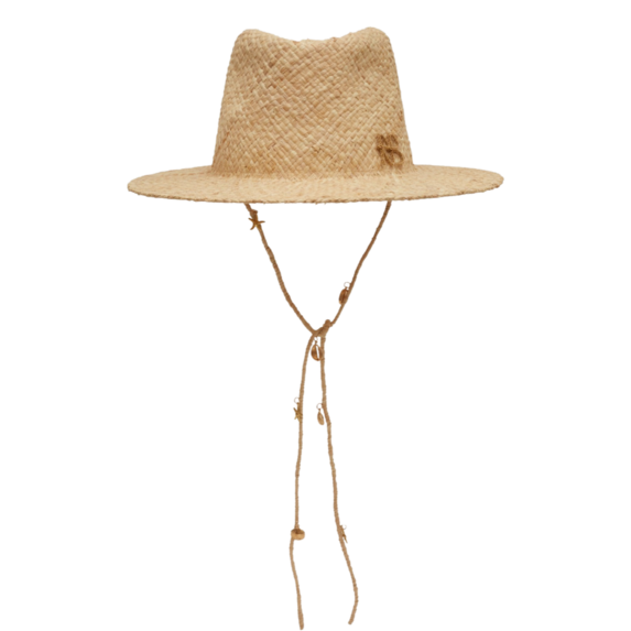 Sombrero Fedora con Adornos de Monograma