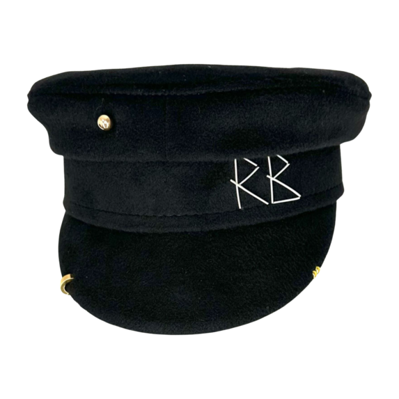 Piercing Wool Baker Boy Cap