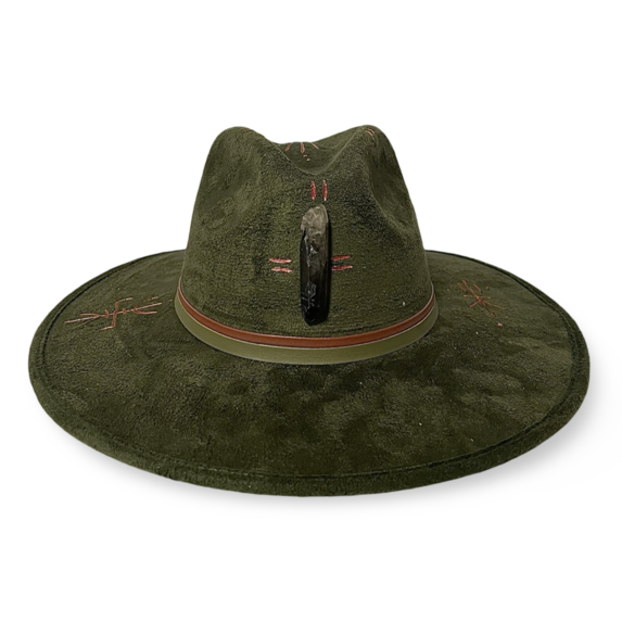 Sombrero Fedora de ante