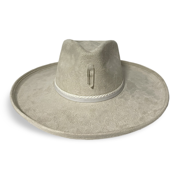 Suede Fedora Hat