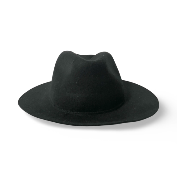 Sombrero Fedora de Viaje Negro