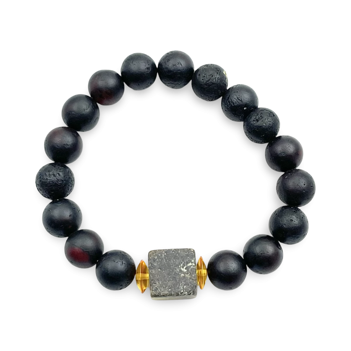 Браслет з бурштину