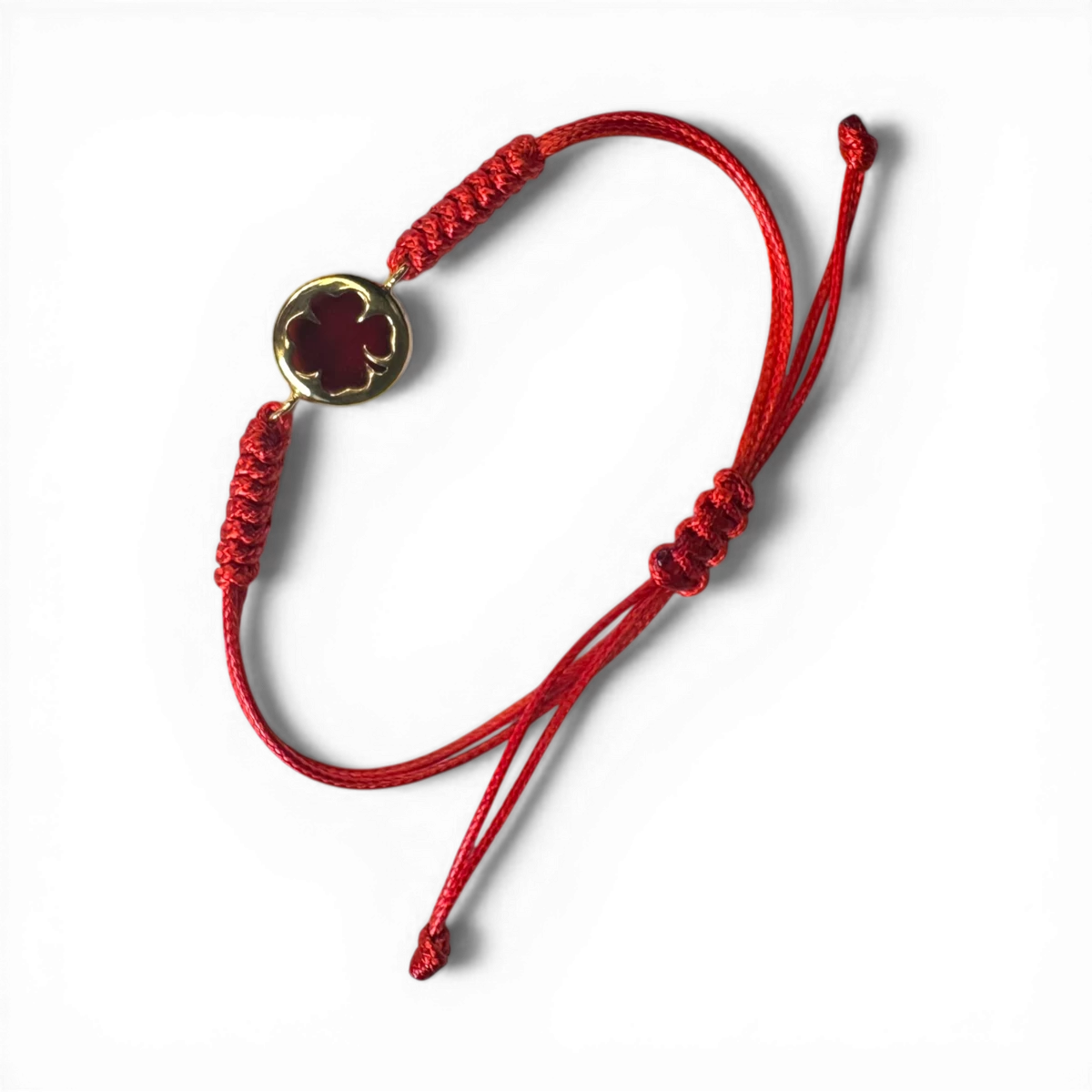 Amber bracelet “Four-Leaf Clover”