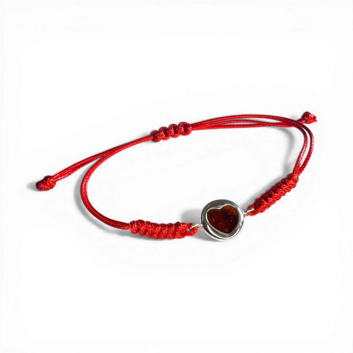 Amber bracelet “Heart”