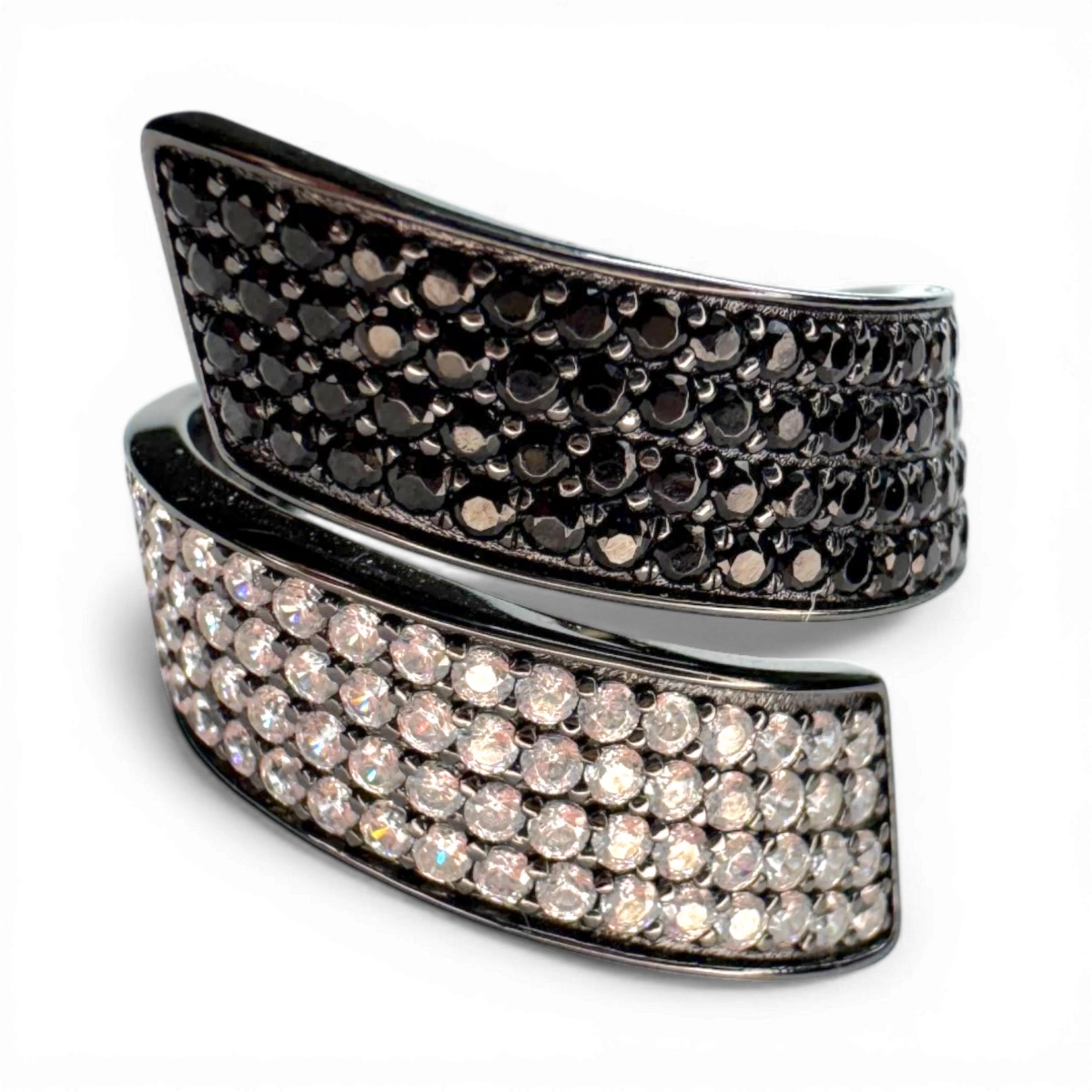 Contrarier Ring White_Black