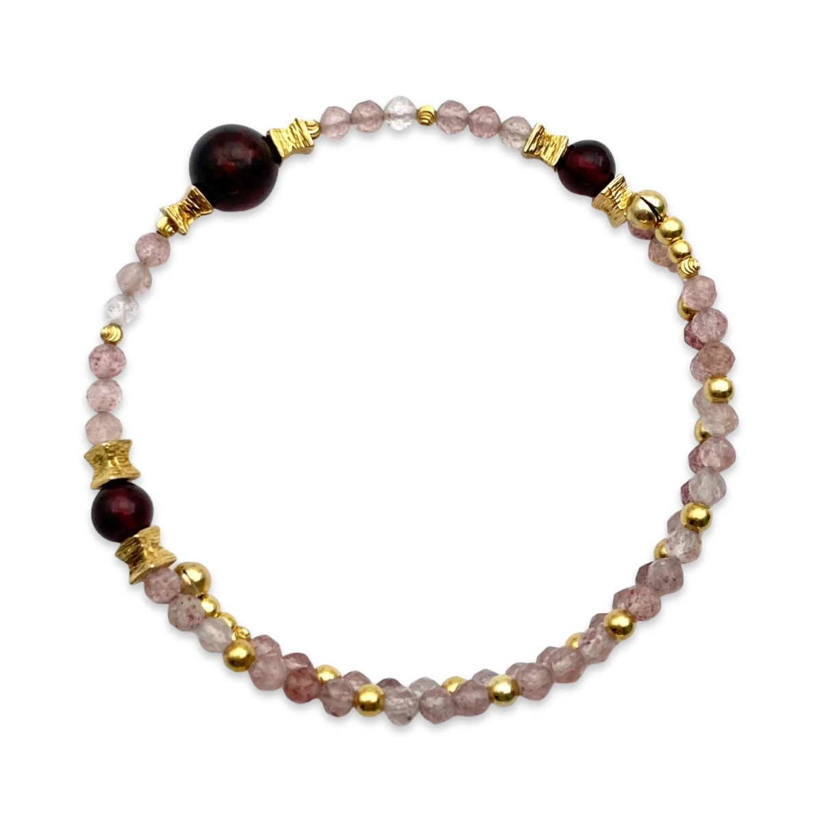 Позолочені яшмовий браслет з багатьма каменями