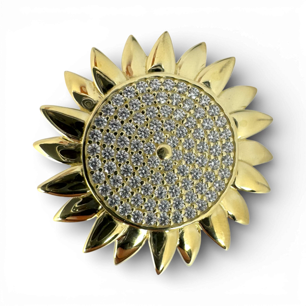 Broche chapado en oro