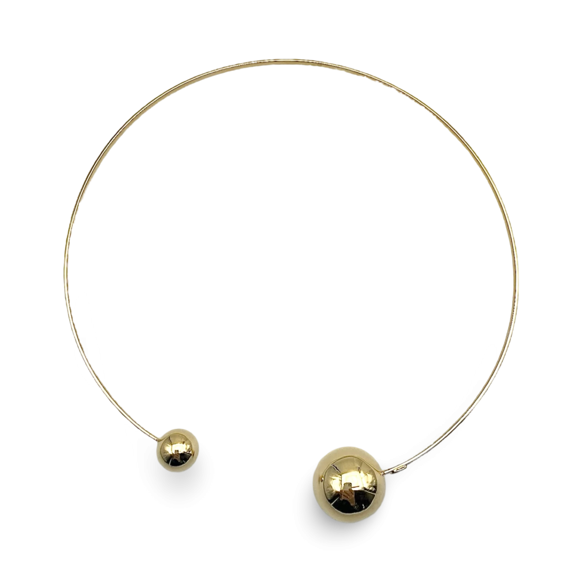 Mit Gold überzogene Silberkette